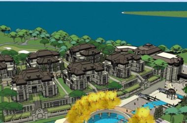Sketchup住宅模型|高层住宅,古典风格,别墅,底部商业,公园,28层-BIM建筑网