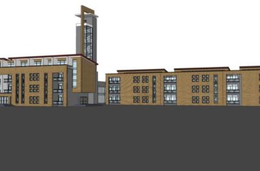Sketchup学校模型|多层军校营房,学校校园教育建筑,现代风格-BIM建筑网