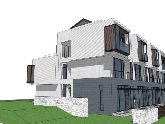 Sketchup住宅模型|多层住宅,古典风格 Sketchup住宅模型|多层住宅,古典风格