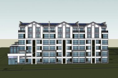 Sketchup住宅模型|多层住宅,现代风格-BIM建筑网