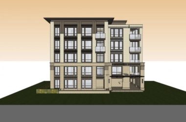 Sketchup住宅模型|多层公寓住宅,现代风格-BIM建筑网