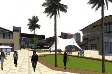 Sketchup商业模型|滨河商业街，滨水，多层，现代风格-BIM建筑网