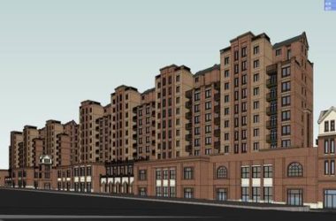 Sketchup住宅模型|多层住宅小区(含会所),古典风格-BIM建筑网