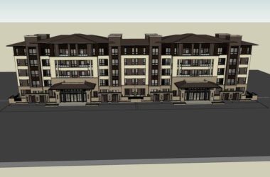 Sketchup住宅模型|联排住宅,古典风格-BIM建筑网