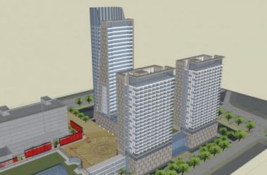 Sketchup综合体模型|超高层商业综合体,现代风格-BIM建筑网