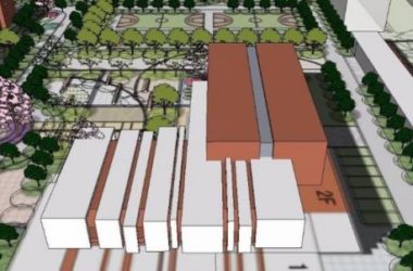 Sketchup学校模型|多层学校中学,校园教育建筑,现代风格-BIM建筑网