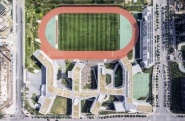 Sketchup学校模型|多层学校,校园教育建筑,现代风格-BIM建筑网