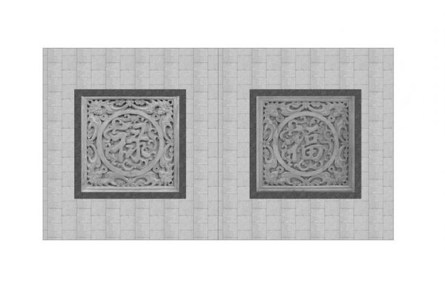 Sketchup素材模型|中式铺装 Sketchup素材模型|中式铺装