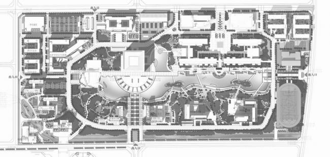 BIM建筑|沃野平原上的一盏“年夜红灯笼”:成都年夜学新藏书楼 / 中国建筑西南设计研讨院 BIM建筑|沃野平原上的一盏“年夜红灯笼”:成都年夜学新藏书楼 / 中国建筑西南设计研讨院