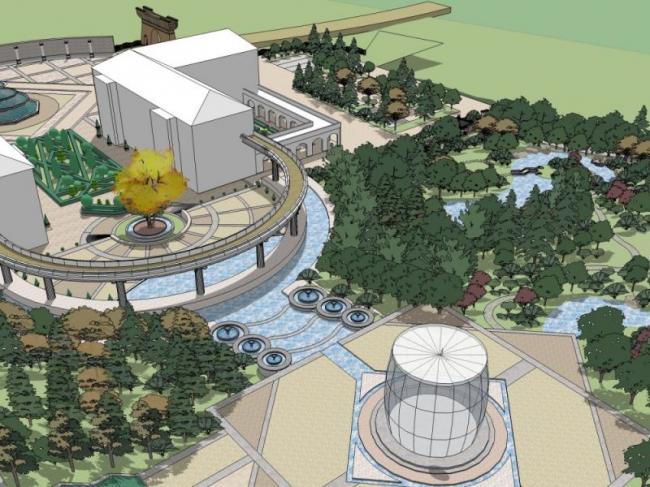 Sketchup景观模型|公园景观,现代风格 Sketchup景观模型|公园景观,现代风格