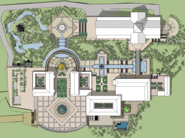 Sketchup景观模型|公园景观,现代风格 Sketchup景观模型|公园景观,现代风格