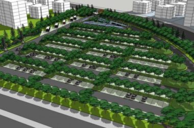 Sketchup景观模型|停车场景观,现代风格-BIM建筑网