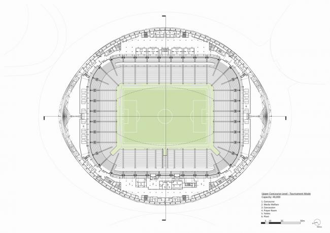 BIM建筑|仿佛海上扬起的船帆:2022年世界杯主赛场 / 扎哈·哈迪德建筑事务所 BIM建筑|仿佛海上扬起的船帆:2022年世界杯主赛场 / 扎哈·哈迪德建筑事务所