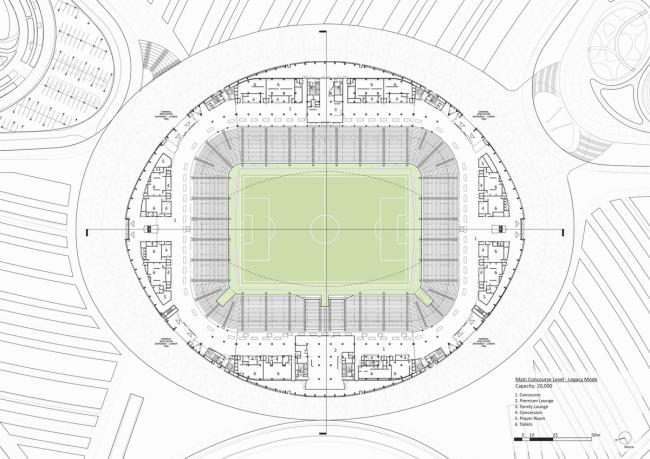 BIM建筑|仿佛海上扬起的船帆:2022年世界杯主赛场 / 扎哈·哈迪德建筑事务所 BIM建筑|仿佛海上扬起的船帆:2022年世界杯主赛场 / 扎哈·哈迪德建筑事务所