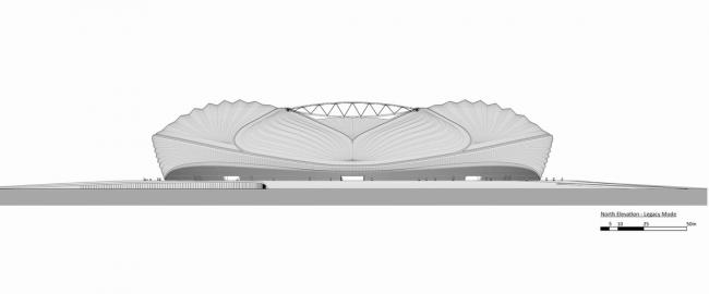 BIM建筑|仿佛海上扬起的船帆:2022年世界杯主赛场 / 扎哈·哈迪德建筑事务所 BIM建筑|仿佛海上扬起的船帆:2022年世界杯主赛场 / 扎哈·哈迪德建筑事务所