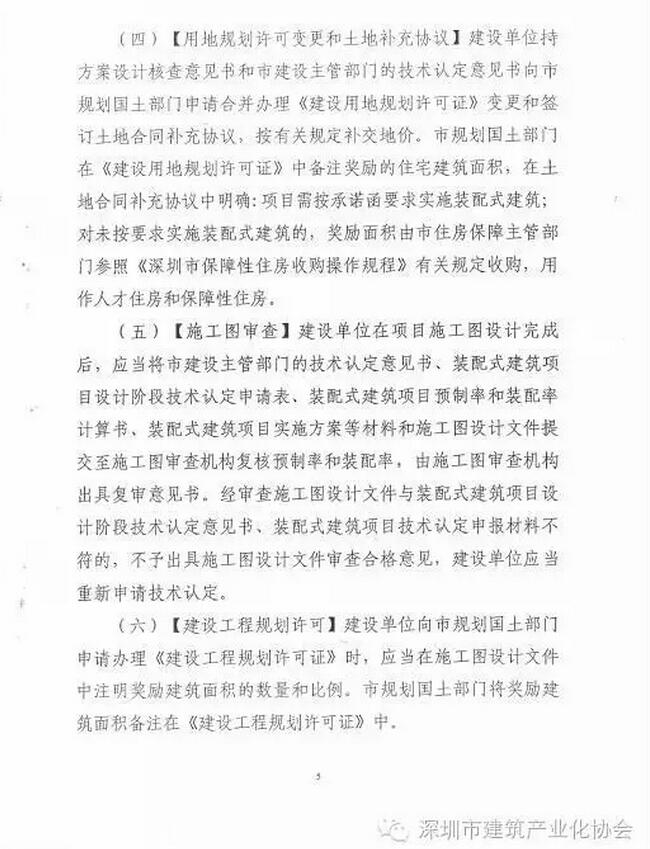 装配式|深圳装配式建筑项目建筑面积奖励实施细则正式出台 装配式|深圳装配式建筑项目建筑面积奖励实施细则正式出台