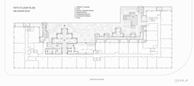 BIM建筑|荒凉丛生中的红色“山谷”:485 Marin 室第楼 BIM建筑|荒凉丛生中的红色“山谷”:485 Marin 室第楼