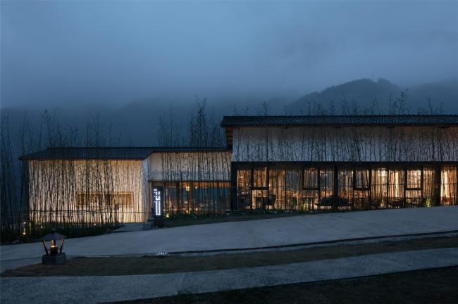 BIM建筑|邻接峡谷,融进聚落:黑竹沟禅驿精品酒店招待中间 / 研筑舍建筑设计 BIM建筑|邻接峡谷,融进聚落:黑竹沟禅驿精品酒店招待中间 / 研筑舍建筑设计