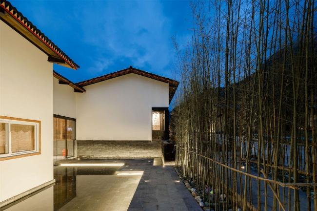 BIM建筑|邻接峡谷,融进聚落:黑竹沟禅驿精品酒店招待中间 / 研筑舍建筑设计 BIM建筑|邻接峡谷,融进聚落:黑竹沟禅驿精品酒店招待中间 / 研筑舍建筑设计