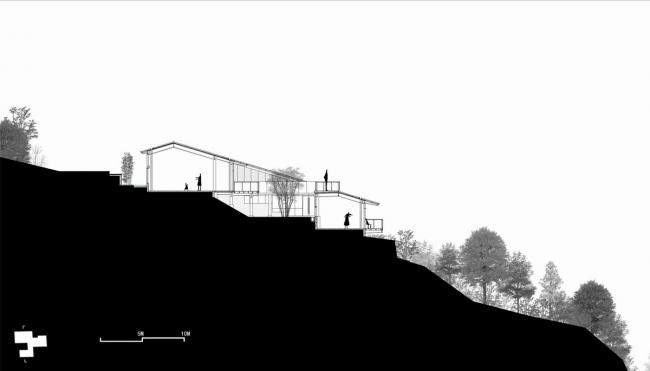 BIM建筑|邻接峡谷,融进聚落:黑竹沟禅驿精品酒店招待中间 / 研筑舍建筑设计 BIM建筑|邻接峡谷,融进聚落:黑竹沟禅驿精品酒店招待中间 / 研筑舍建筑设计