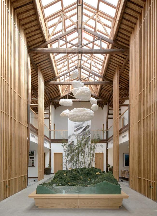 BIM建筑|七鹤山•村落客堂 / 中国美术学院景致建筑设计研讨总院 BIM建筑|七鹤山•村落客堂 / 中国美术学院景致建筑设计研讨总院