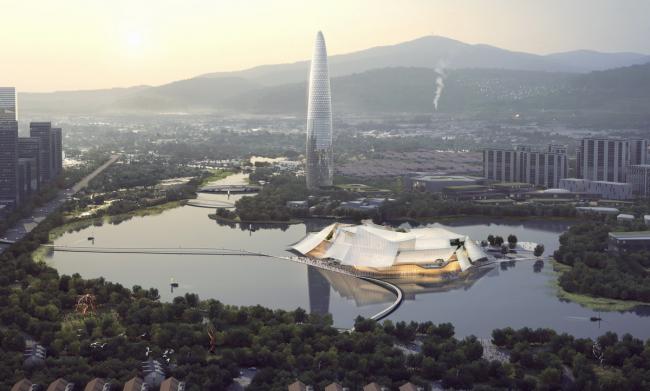 BIM建筑|“一叶轻船”—— MAD博得义乌年夜剧院设计权 BIM建筑|“一叶轻船”—— MAD博得义乌年夜剧院设计权