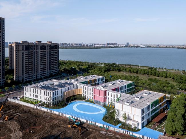 BIM建筑|姑苏太湖新城吴郡幼儿园,江苏姑苏 / 启发设计团体股份有限公司 BIM建筑|姑苏太湖新城吴郡幼儿园,江苏姑苏 / 启发设计团体股份有限公司