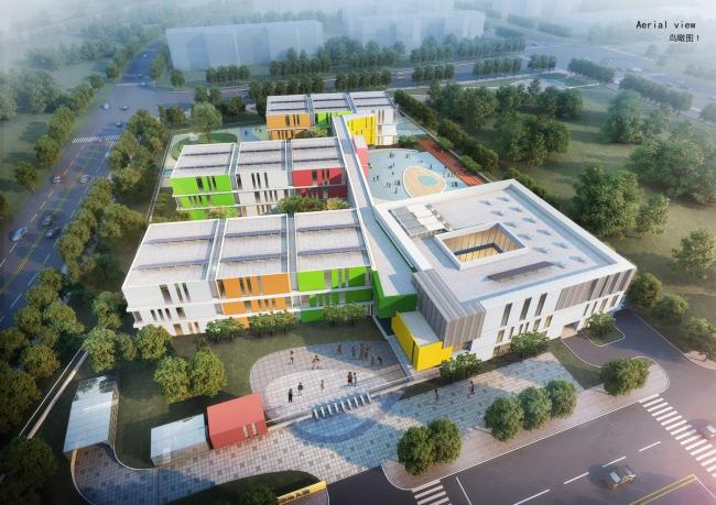 BIM建筑|姑苏太湖新城吴郡幼儿园,江苏姑苏 / 启发设计团体股份有限公司 BIM建筑|姑苏太湖新城吴郡幼儿园,江苏姑苏 / 启发设计团体股份有限公司
