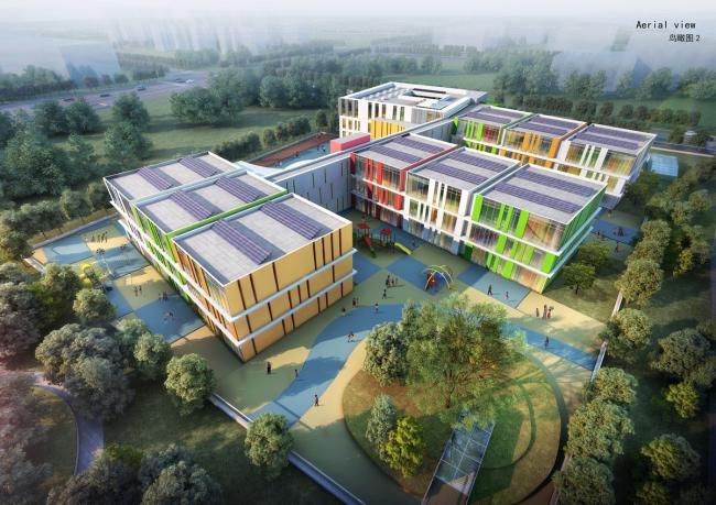 BIM建筑|姑苏太湖新城吴郡幼儿园,江苏姑苏 / 启发设计团体股份有限公司 BIM建筑|姑苏太湖新城吴郡幼儿园,江苏姑苏 / 启发设计团体股份有限公司