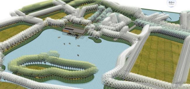 Sketchup景观模型|码头景观,现代风格 Sketchup景观模型|码头景观,现代风格