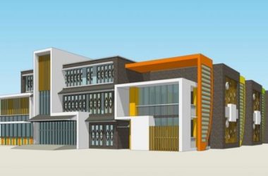 Sketchup学校模型|幼儿园,学校,教育建筑,现代风格-BIM建筑网