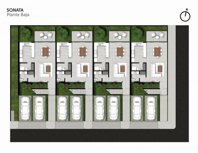 BIM建筑|索纳塔室第,应用楼梯打造交叉的公共及私家空间 / Arkham Projects BIM建筑|索纳塔室第,应用楼梯打造交叉的公共及私家空间 / Arkham Projects