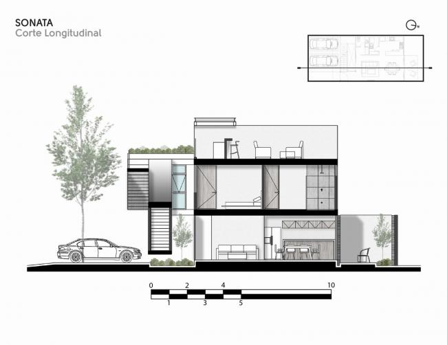 BIM建筑|索纳塔室第,应用楼梯打造交叉的公共及私家空间 / Arkham Projects BIM建筑|索纳塔室第,应用楼梯打造交叉的公共及私家空间 / Arkham Projects