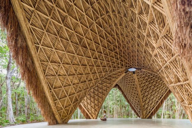 BIM建筑|Luum寺,竹参数化下的天然之美 / CO-LAB Design Office BIM建筑|Luum寺,竹参数化下的天然之美 / CO-LAB Design Office