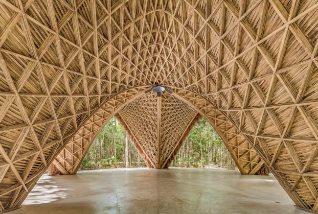 BIM建筑|Luum寺,竹参数化下的天然之美 / CO-LAB Design Office BIM建筑|Luum寺,竹参数化下的天然之美 / CO-LAB Design Office