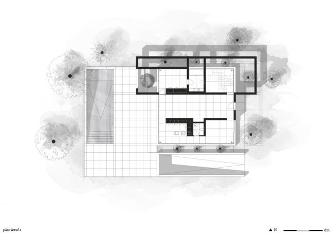 BIM建筑|五个平台和一个花圃 / corpo atelier BIM建筑|五个平台和一个花圃 / corpo atelier