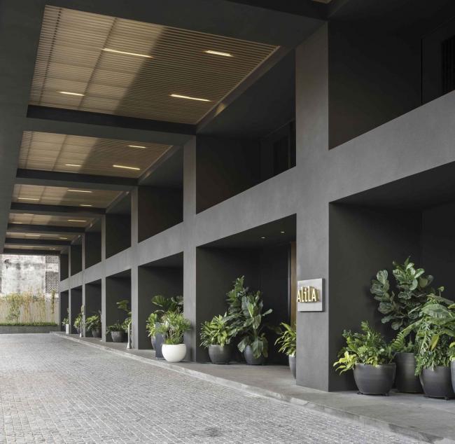 BIM建筑|吉隆坡阿丽拉孟沙酒店,内嵌的天井 / 如恩设计研讨室 BIM建筑|吉隆坡阿丽拉孟沙酒店,内嵌的天井 / 如恩设计研讨室