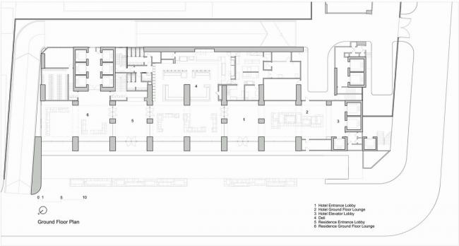 BIM建筑|吉隆坡阿丽拉孟沙酒店,内嵌的天井 / 如恩设计研讨室 BIM建筑|吉隆坡阿丽拉孟沙酒店,内嵌的天井 / 如恩设计研讨室