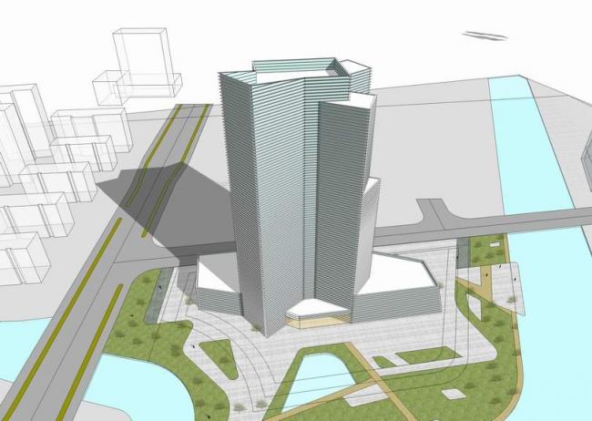 Sketchup办公模型|高层办公楼,现代风格 Sketchup办公模型|高层办公楼,现代风格