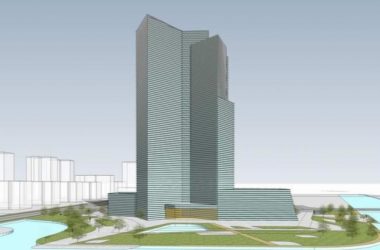 Sketchup办公模型|高层办公楼,现代风格-BIM建筑网