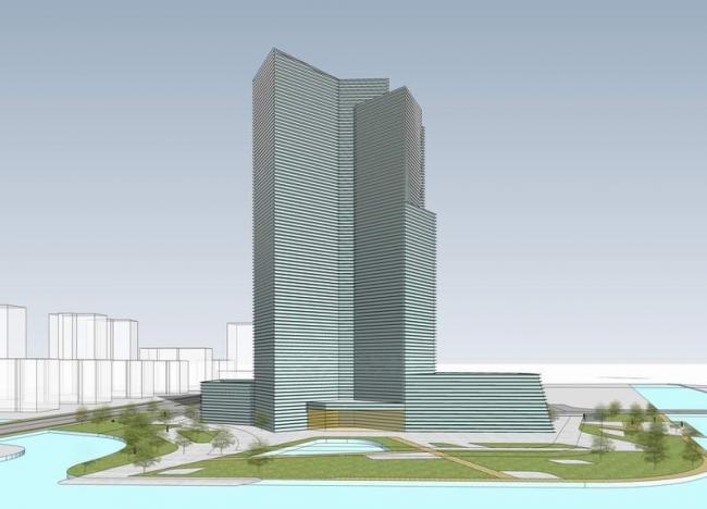 Sketchup办公模型|高层办公楼,现代风格 Sketchup办公模型|高层办公楼,现代风格