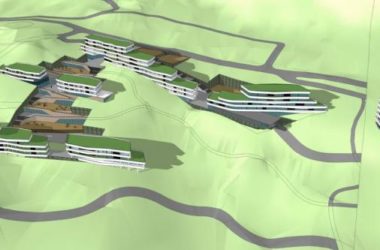 Sketchup酒店模型|山地酒店,民宿, 现代风格-BIM建筑网