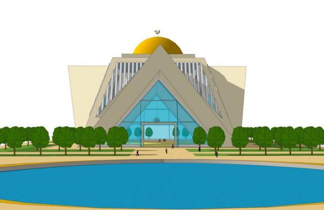 Sketchup文化模型|清真寺,宗教建筑 Sketchup文化模型|清真寺,宗教建筑