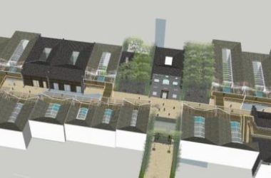 Sketchup商业模型|商业街,新中式风格-BIM建筑网