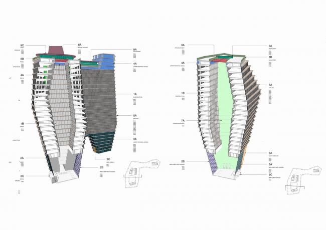 BIM建筑|倒置的冰山:ToHA 办公楼 / Ron Arad Architects BIM建筑|倒置的冰山:ToHA 办公楼 / Ron Arad Architects