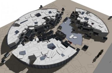 Sketchup商业模型|商业建筑,新中式风格-BIM建筑网