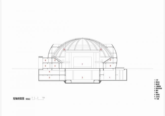 BIM建筑|北京建筑年夜学年夜兴校区体育馆 / 北京建工建筑设计研讨院 BIM建筑|北京建筑年夜学年夜兴校区体育馆 / 北京建工建筑设计研讨院