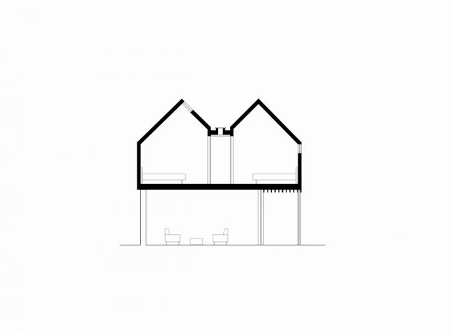 BIM建筑|口角几何修建成的儿童积木:双子顶别墅 / Benn & Penna Architecture BIM建筑|口角几何修建成的儿童积木:双子顶别墅 / Benn & Penna Architecture
