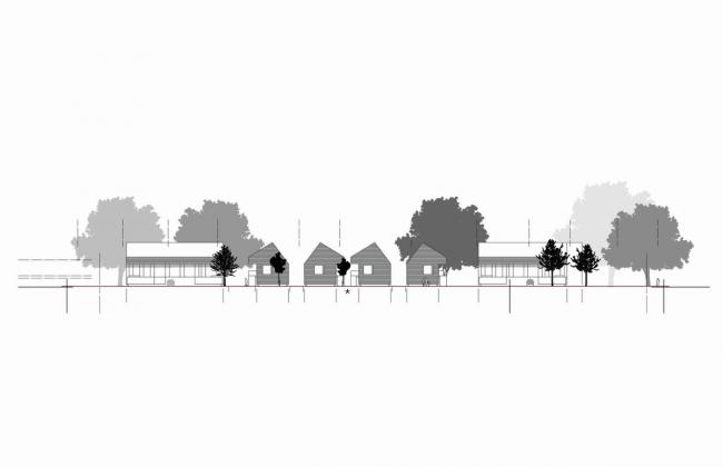 BIM建筑|儿童简笔画里的村落田园社区:Bastion 退伍甲士社区 / OJT BIM建筑|儿童简笔画里的村落田园社区:Bastion 退伍甲士社区 / OJT