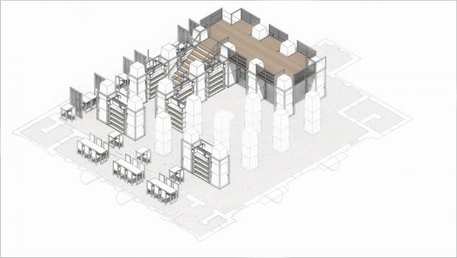 BIM建筑|HIKMA藏书楼:宗教与世俗完善联合的综合体 / atelier masōmī + studio chahar BIM建筑|HIKMA藏书楼:宗教与世俗完善联合的综合体 / atelier masōmī + studio chahar